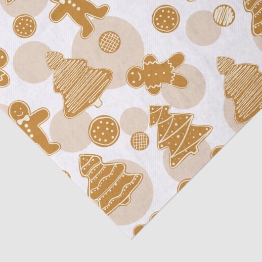 GingerBrood Cookies Tissuepapier (Detail)