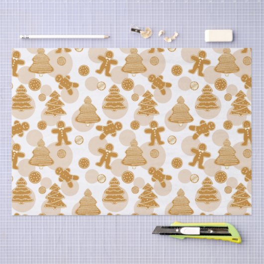 GingerBrood Cookies Tissuepapier (Craft)