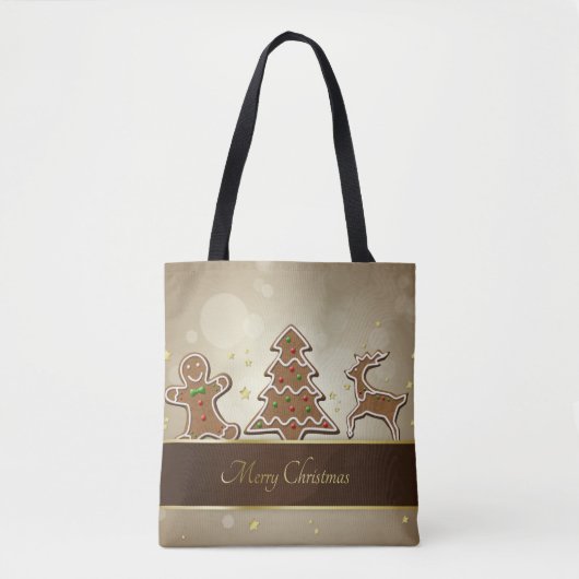 GingerBrood Cookies Tote Bag (Voorkant)