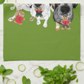 Gingerbrood Coonhounds Theedoek (Gevouwen)