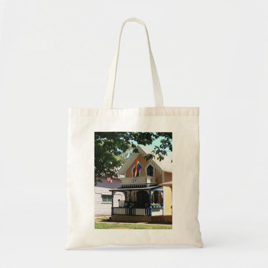 Gingerbrood Cottage en Pride - Martha's wijntuin Tote Bag (Voorkant)