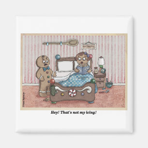 Gingerbrood Couple Magnet