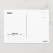 Gingerbrood Court Briefkaart (Achterkant)