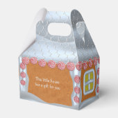 Gingerbrood Decorting Party Kinder kerst House Bedankdoosjes (Achterkant)