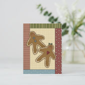 GingerBrood Delights Briefkaart (Staand voorkant)