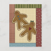 GingerBrood Delights Briefkaart (Voorkant)