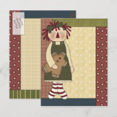 GingerBrood Delights Briefkaart (Voorkant / Achterkant)