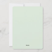 Gingerbrood en Holly Custom Photo Kerstmis Feestdagenkaart (Achterkant)