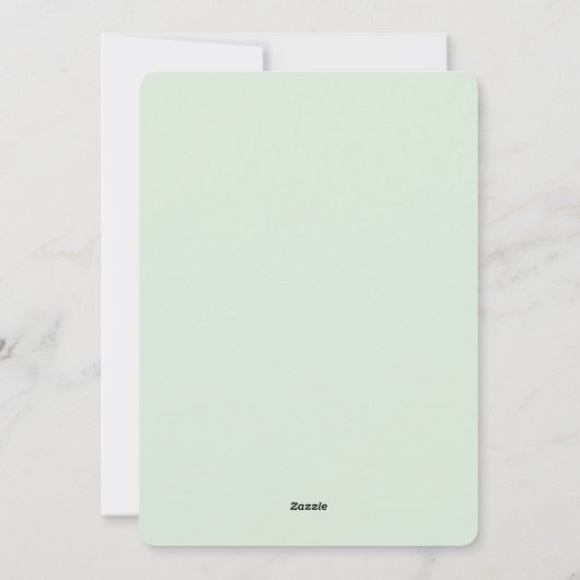 Gingerbrood en Holly Custom Photo Kerstmis Feestdagenkaart (Achterkant)