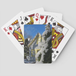 Gingerbrood en Wintersneeuw - Wijntuin van Martha Pokerkaarten