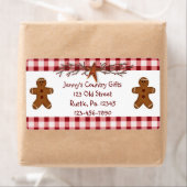 Gingerbrood Etiket voor mannen (Insitu)