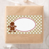 Gingerbrood-etiketten Etiket (Insitu)