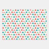 Gingerbrood Eumdrop papier voor verpakkingsdoelein Inpakpapier Vel (Voorkant 3)