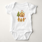 Gingerbrood Familie - Gingerbrood Land Romper (Voorkant)