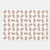 Gingerbrood Fantasy Football Team Gift Wrap Inpakpapier Vel (Voorkant 3)