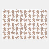 Gingerbrood Fantasy Football Team Gift Wrap Inpakpapier Vel (Voorkant)