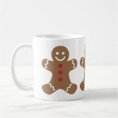 Gingerbrood Friends Persoonlijke kerstMok Koffiemok (Links)