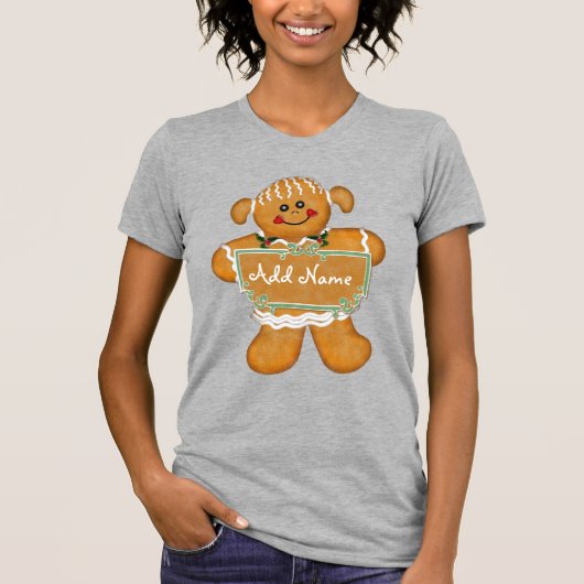 Gingerbrood Fun T-shirt (Voorkant)