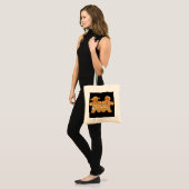 Gingerbrood Fun Tote Bag (Voorkant (model))