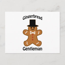 Gingerbrood Gentleman Briefkaart