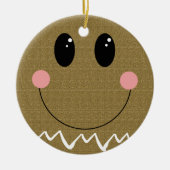 Gingerbrood Gepersonaliseerd Ornament (Voorkant)