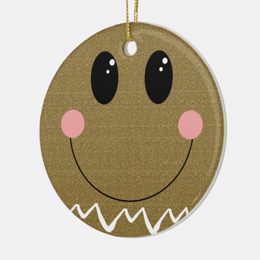 Gingerbrood Gepersonaliseerd Ornament (Links)