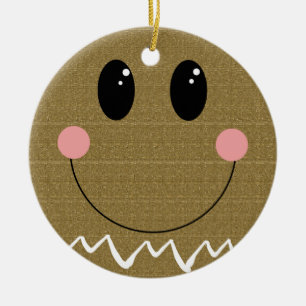 Gingerbrood Gepersonaliseerd versieringsmiddel Keramisch Ornament
