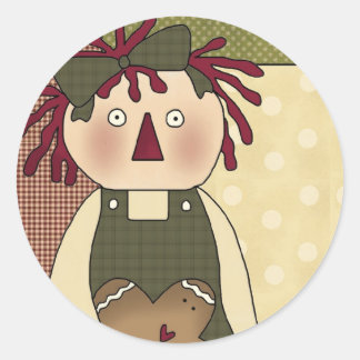 Gingerbrood-gewichten: Stickers