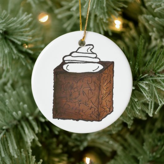 Gingerbrood Ginger Bread Cake Keramisch Ornament (Boom)