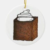 Gingerbrood Ginger Bread Cake Keramisch Ornament (Voorkant)