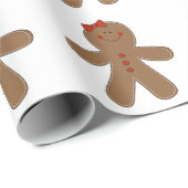 Gingerbrood Girl Cadeaupapier (Rol Hoek)