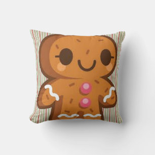 Gingerbrood Girl Pillow Kussen