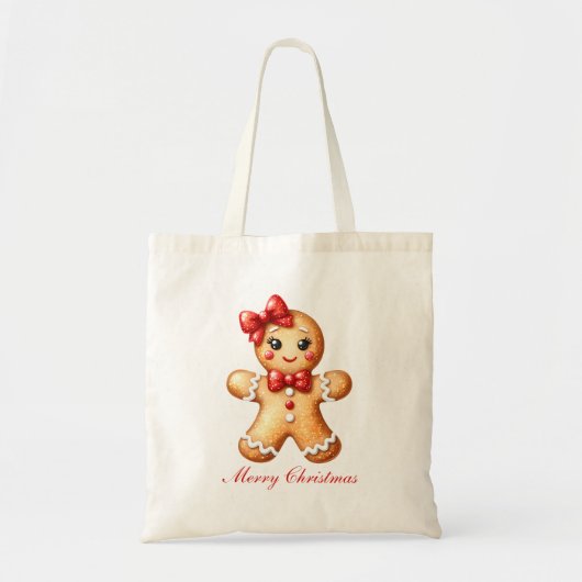Gingerbrood Girl Tote Bag (Voorkant)