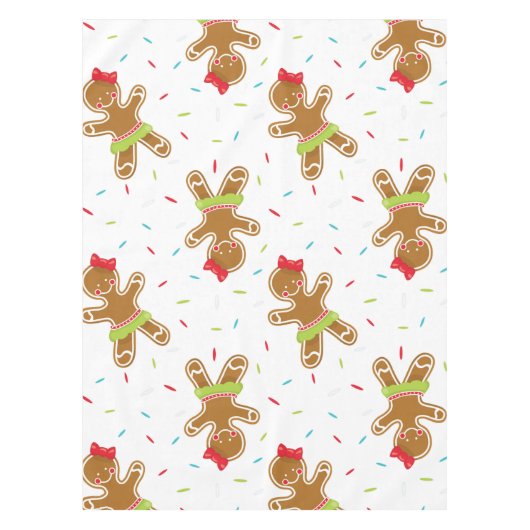 Gingerbrood Girls Tablecloth Tafelkleed (Voorkant)