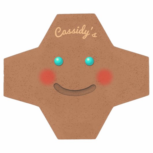 Gingerbrood glimlachen voetbal (Enkel)