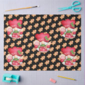 Gingerbrood Gnome Aanpassen Kleur Tissuepapier (Craft)