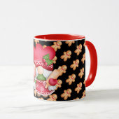 Gingerbrood Gnome Aanpassen Mok kleur (Voorkant rechts)