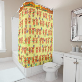 Gingerbrood Goodness - Holiday Douchegordijn