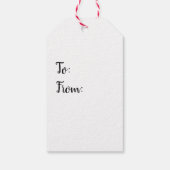 Gingerbrood Handgemaakt met liefdesCadeau Gift Lab Cadeaulabel (Achterkant)