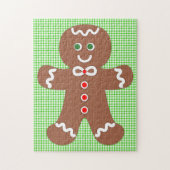 Gingerbrood Holiday Boy Legpuzzel (Verticaal)
