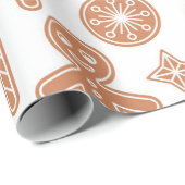 Gingerbrood Holiday Cadeaupapier (Rol Hoek)