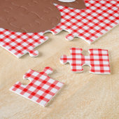 Gingerbrood Holiday Girl Legpuzzel (Zijkant)