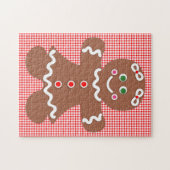 Gingerbrood Holiday Girl Legpuzzel (Horizontaal)