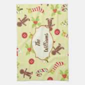 Gingerbrood Holiday Theedoek (Verticaal)