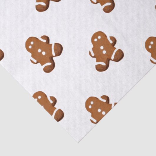 Gingerbrood Holiday Tissue Paper Tissuepapier (Detail)