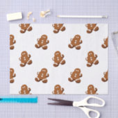 Gingerbrood Holiday Tissue Paper Tissuepapier (Craft)