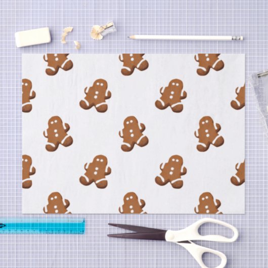 Gingerbrood Holiday Tissue Paper Tissuepapier (Craft)