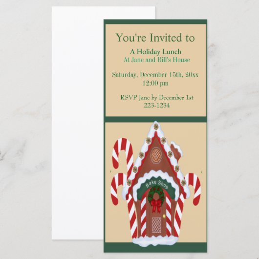 Gingerbrood House (Voorkant / Achterkant)