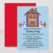 Gingerbrood House #1-2 Uitnodigingskaart Save The Date (Voorkant / Achterkant)