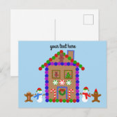 Gingerbrood House #1 Briefkaart (Voorkant / Achterkant)